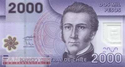 Chile - 2.000  Pesos (#162a_UNC)