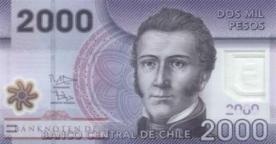 Chile - 2.000  Pesos (#162e_UNC)