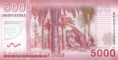 Chile - 5.000  Pesos (#163a_UNC)