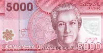 Chile - 5.000  Pesos (#163a_UNC)