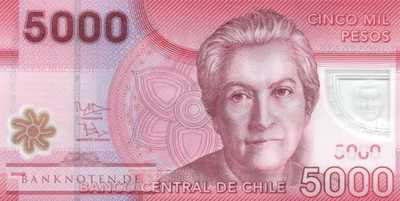 Chile - 5.000  Pesos (#163c_UNC)