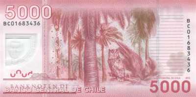 Chile - 5.000  Pesos (#163d_UNC)