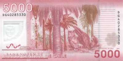 Chile - 5.000  Pesos (#163e_UNC)