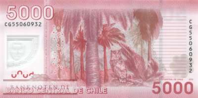 Chile - 5.000  Pesos (#163f_UNC)