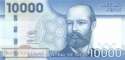 Chile - 10.000  Pesos (#164j_UNC)