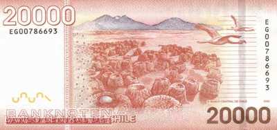 Chile - 20.000  Pesos (#165a_UNC)