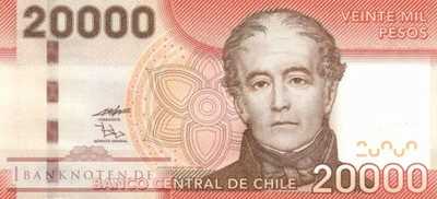 Chile - 20.000  Pesos (#165b_UNC)