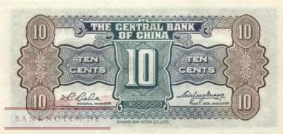 China - 10  Cents (#202_AU)