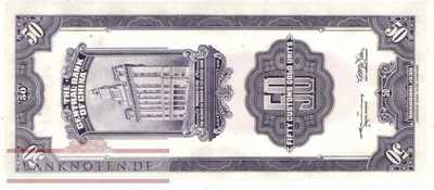 China - 50  Customs Gold Units (#329_UNC)