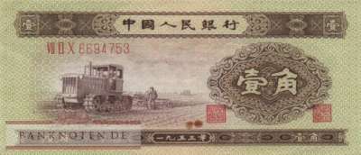 China - 1  Jiao (#863_XF)