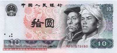 China - 10  Yüan (#887_UNC)