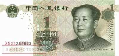 China - 1  Yüan (#895a_UNC)