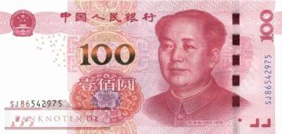 China - 100  Yüan (#909-1_UNC)