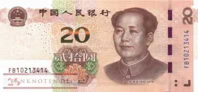 China - 20  Yüan (#915_UNC)