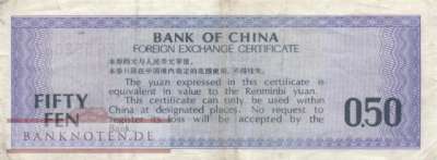 China - 50  Fen (#FX002_VF)
