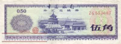 China - 50  Fen (#FX002_VF)