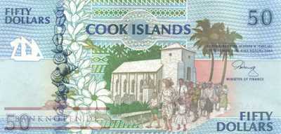 Cook Inseln - 50  Dollars (#010a_AU)