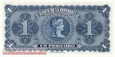 Colombia - 1  Peso Oro (#398_UNC)