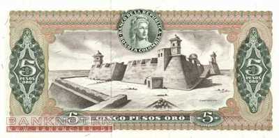 Kolumbien - 5  Pesos Oro (#406b-65_UNC)