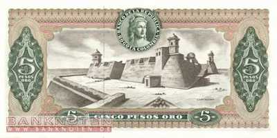 Colombia - 5  Pesos Oro (#406c-71_UNC)