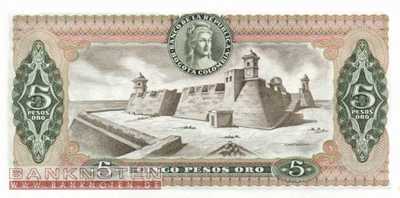 Kolumbien - 5  Pesos Oro (#406e-77_UNC)