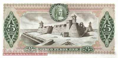 Colombia - 5  Pesos Oro (#406f-81_UNC)