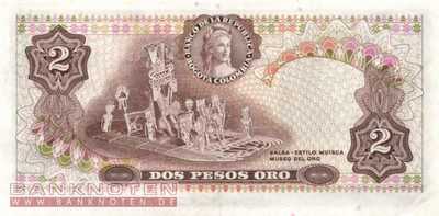 Colombia - 2  Pesos Oro (#413a-7201_UNC)