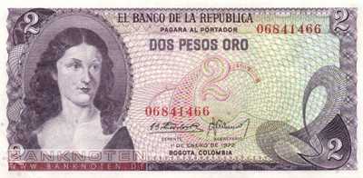 Colombia - 2  Pesos Oro (#413a-7201_UNC)