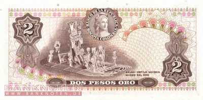 Kolumbien - 2  Pesos Oro (#413a-73_UNC)