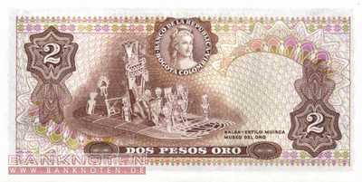 Colombia - 2  Pesos Oro (#413b-7707_UNC)