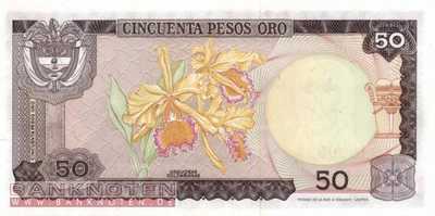 Colombia - 50  Pesos Oro (#414-74_UNC)