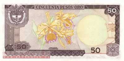 Kolumbien - 50  Pesos Oro (#422a-81_UNC)