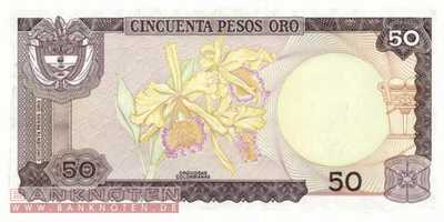 Colombia - 50  Pesos Oro (#422b_UNC)