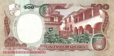 Colombia - 500  Pesos Oro (#423a_AU)