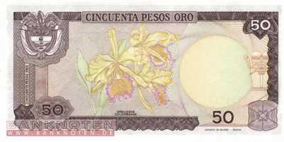 Colombia - 50  Pesos Oro (#425a-84_UNC)