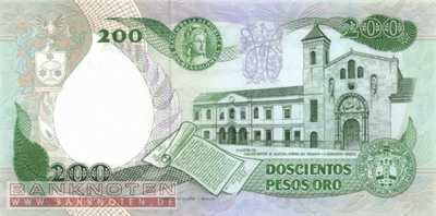 Colombia - 200  Pesos Oro (#429b-8411_UNC)