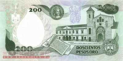 Colombia - 200  Pesos Oro (#429d-91_UNC)