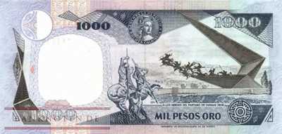 Colombia - 1.000  Pesos Oro (#432A-93_UNC)
