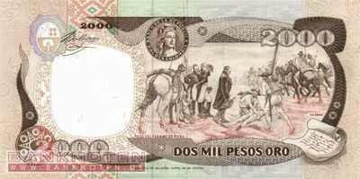 Kolumbien - 2.000  Pesos Oro (#433Aa-9203_UNC)