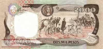 Colombia - 2.000  Pesos (#439a_XF)
