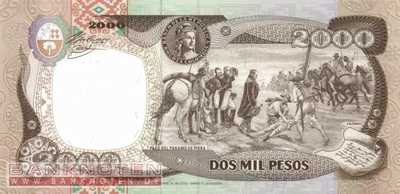 Colombia - 2.000  Pesos (#439b-9411_UNC)