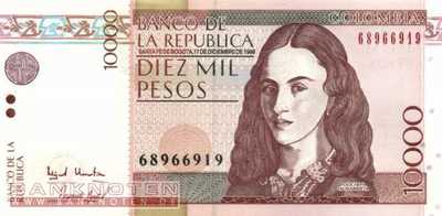 Kolumbien - 10.000  Pesos (#443g_UNC)