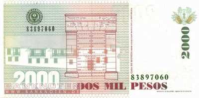 Kolumbien - 2.000  Pesos (#445e_UNC)