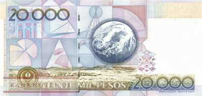 Kolumbien - 20.000  Pesos (#448c_UNC)