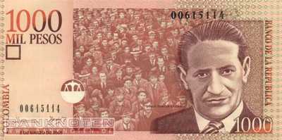 Kolumbien - 1.000  Pesos (#450h_UNC)