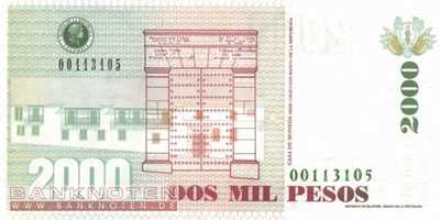 Kolumbien - 2.000 Pesos (#451d_UNC)