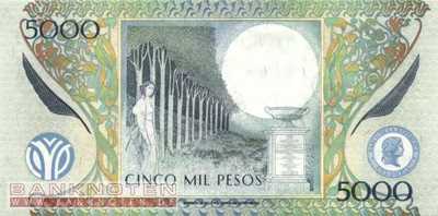 Kolumbien - 5.000  Pesos (#452k_UNC)