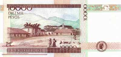 Kolumbien - 10.000  Pesos (#453c_UNC)