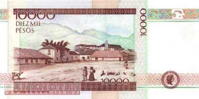 Kolumbien - 10.000 Pesos (#453g_UNC)