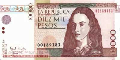 Kolumbien - 10.000 Pesos (#453g_UNC)